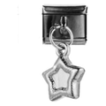 Zilveren ster charm