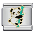 Panda in bamboe charm