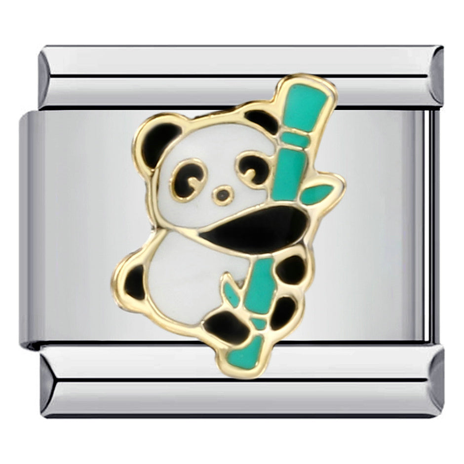 Panda in bamboe charm